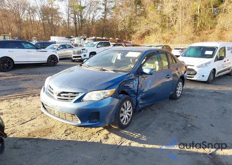 2013 Toyota Corolla Le z USA, uszkodzony, nr VIN 5YFBU4EE2DP202049